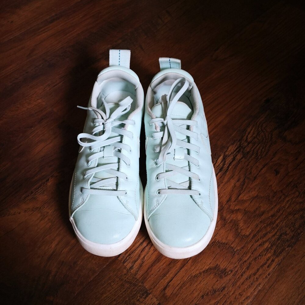 Nike Leather Golf Athletic Sneaker Mint Color Size 8M